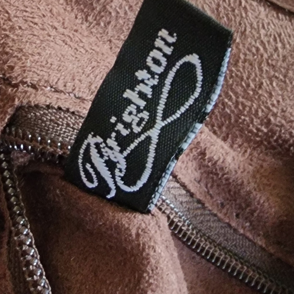 Brighton Brown and Cream Woven Tote - Picture 8 of 8